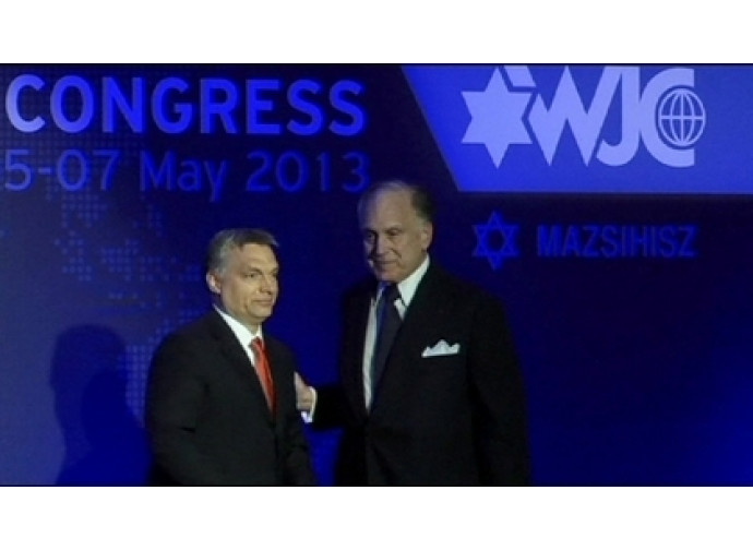 Il presidente Orban al Congresso mondiale ebraico